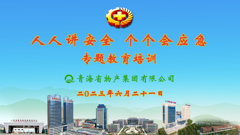 提高安全管理水平 落實(shí)全員安全責(zé)任&mdash;&mdash;集團(tuán)安委會(huì)舉辦2023年&ldquo;人人講安全，個(gè)個(gè)會(huì)應(yīng)急&rdquo;專題教育培訓(xùn)