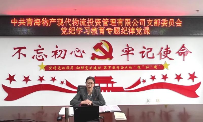 嚴(yán)明紀(jì)律作風(fēng) 永葆政治本色&mdash;&mdash;集團(tuán)黨委書記、董事長劉玲同志講授專題紀(jì)律黨課