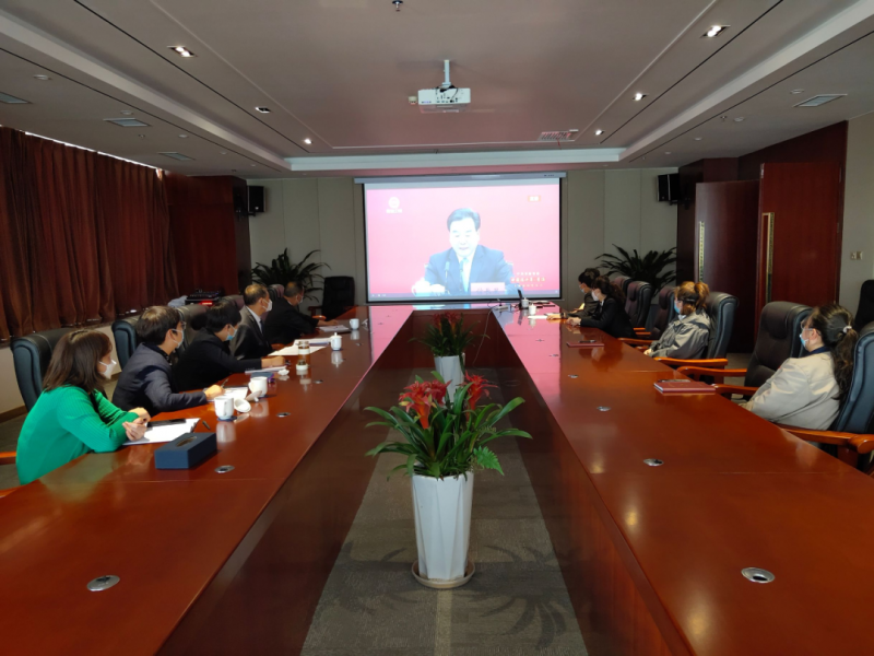 省物產集團組織干部職工收看&ldquo;中國這十年&middot;青海&rdquo;主題新聞發(fā)布會