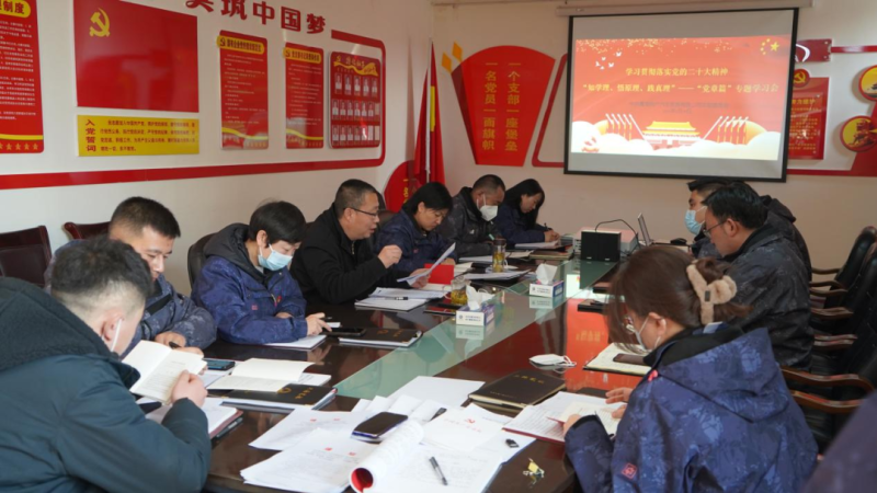 物產(chǎn)汽貿(mào)黨支部召開&ldquo;知學(xué)理、悟原理、踐真理&rdquo; &mdash;&mdash;黨章篇&rdquo;專題學(xué)習(xí)會(huì)